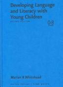 Front cover of Developing Language and Literacy with Young Children by Marian R. Whitehead