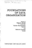 Front cover of Foundations of data organization by International Conference FODO.