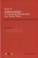 Front cover of Role of adenosine in cerebral metabolism and blood flow by V. Stefanovich