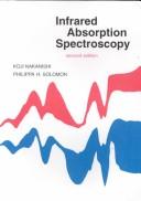 Front cover of Infrared Absorption Spectroscopy by Koji Nakanishi