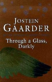Front cover of Through a glass, darkly by Jostein Gaarder