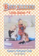 Front cover of Karen's Kittycat Club. by Ann M. Martin