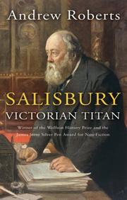 Cover of Salisbury by Andrew Roberts