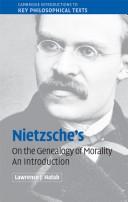 Front cover of Nietzsche's On the genealogy of morality by Friedrich Nietzsche