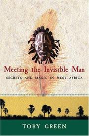 Front cover of Meeting the Invisible Man by Toby Green