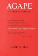 Cover of Agape by Gene Outka