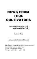Front cover of News from True Cultivators by Heng Sure