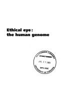 Front cover of Ethical eye by Jean-François Mattei