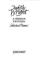 Cover of Human Pattern by Judith Wright