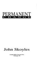 Cover of Permanent Change by John Skoyles