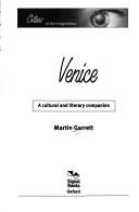 Front cover of Venice (Cities of the Imagination) by Martin Garrett