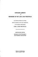 Cover of Memoirs of My Life and Writings by Edward Gibbon