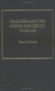 Front cover of Chaucer and the Norse and Celtic worlds by Rory McTurk