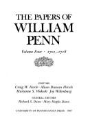 Cover of The papers of William Penn by William Penn