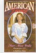 Front cover of Mary Alice Peale by Kathleen Duey