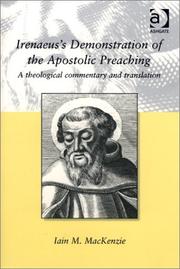 Front cover of Irenaeus's Demonstration of the Apostolic Preaching by Iain M. Mackenzie