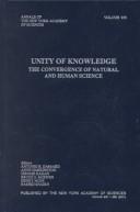 Cover of Unity of knowledge by Antonio R. Damasio