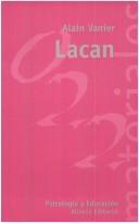Cover of Lacan by Alain Vanier