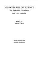 Cover of Missionaries of science by Marcos Cueto