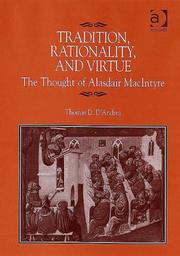 Cover of Tradition, rationality, and virtue by Thomas D. D'Andrea