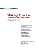 Front cover of Making America by Carol Berkin