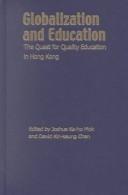 Cover of Globalization and education by Ka-Ho Mok