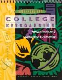 Front cover of College Keyboarding by Susie H. VanHuss, PhD