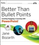 Cover of Better Than Bullet Points by Jane Bozarth
