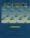 Cover of Adesso! : workbook/lab manual by Michael Lettieri