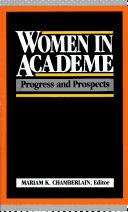 Front cover of Women in Academe by Mariam K. Chamberlain