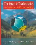 Front cover of The heart of mathematics by Edward B. Burger