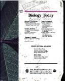 Front cover of Biology Today/Student Edition by Harvey D. Goodman