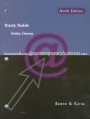 Cover of Contemporary business learning guide by Kathy Daruty