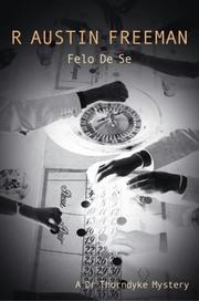Cover of Felo De Se? by R. Austin Freeman