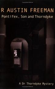 Front cover of Pontifex, Son and Thorndyke by R. Austin Freeman