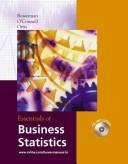 Front cover of Essentials of Business Statistics (The Mcgraw-Hill/Irwin Series Operations and Decision Sciences) by Bruce L. Bowerman