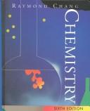 Front cover of Chemistry (McGraw-Hill International Editions) by Raymond Chang