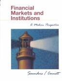 Front cover of Financial Markets and Institutions by Anthony Saunders