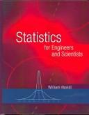 Cover of Statistics for Engineers And Scientists by William Navidi
