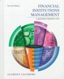 Front cover of Financial Institutions Management, Flannery & Flood's Probanker by Anthony Saunders