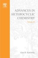 Cover of Advances in heterocyclic chemistry by Alan R. Katritzky