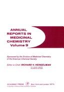 Front cover of Annual reports in medicinal chemistry by Richard V. Heinzelman