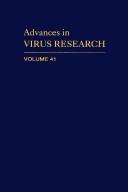 Cover of Advances in virus research by Karl Maramorosch