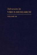 Cover of Advances in virus research by Karl Maramorosch