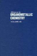 Cover of Advances in Organometallic Chemistry, Vol. 35 by F. Gordon A. Stone