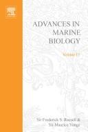 Front cover of Advances in Marine Biology by Russell