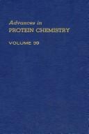 Front cover of Advances in Protein Chemistry by Christian B. Anfinsen