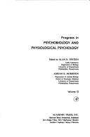 Front cover of Progress in Psychobiology and Physiological Psychology by Alan N. Epstein