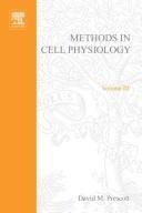 Cover of Methods in Cell Biology by David M. Prescott