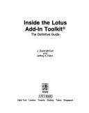 Cover of Inside the Lotus add-in toolkit by David McCall